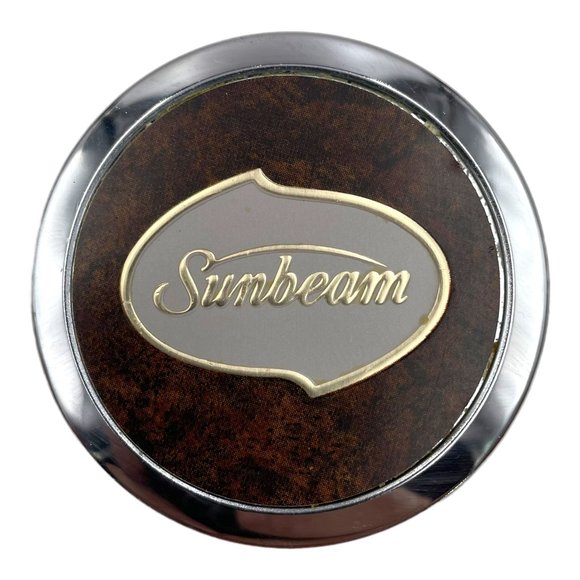 Vintage Sunbeam Mixmaster Emblem Cover Plate Replacement Part Model 1-7a 1-8a - Picture 1 of 7